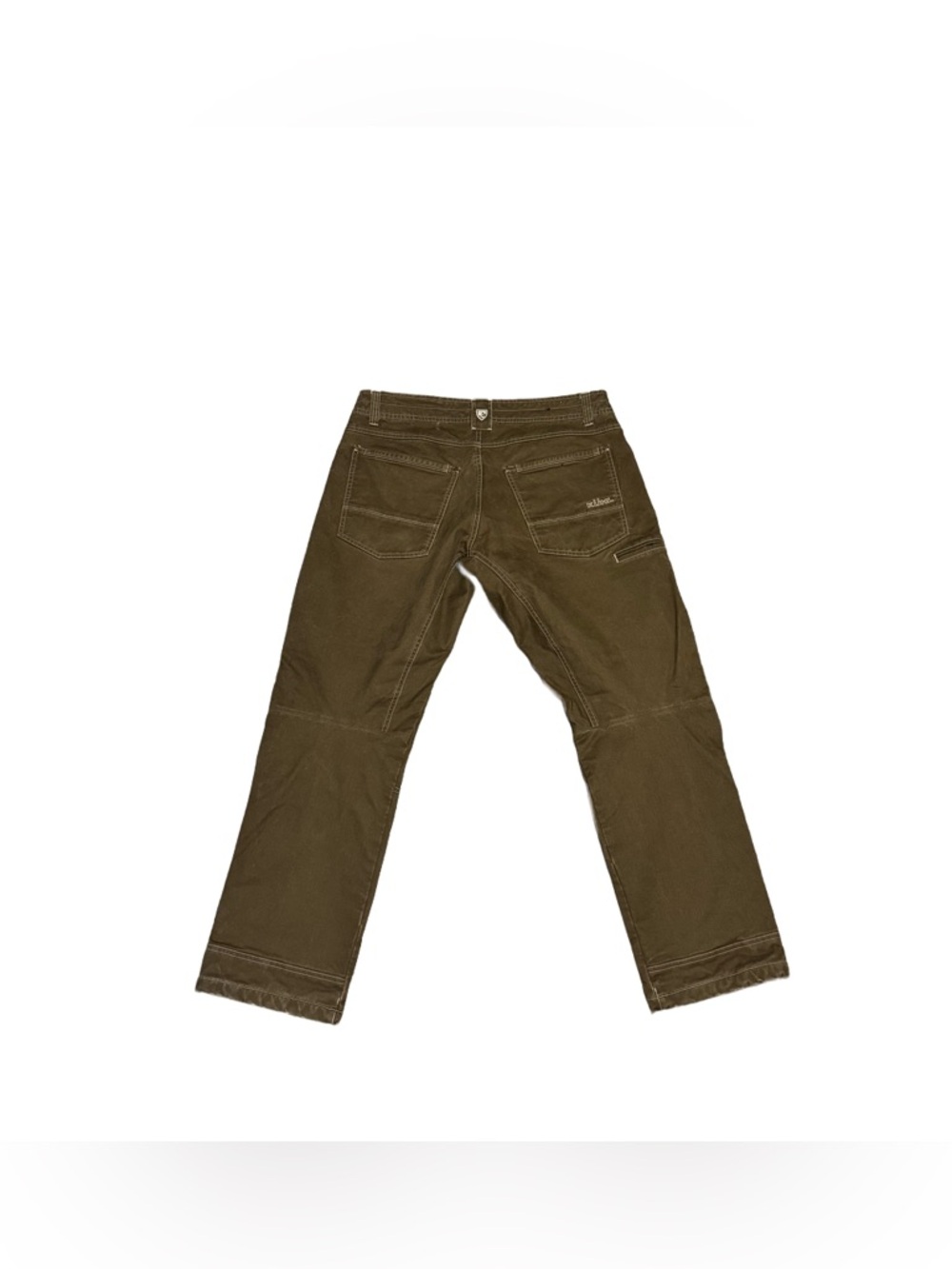 Kuhl Hot Rydr Flannel Lined Pants Men's 35x30 Brown Outdoor Workwear Hiking - Picture 3 of 8